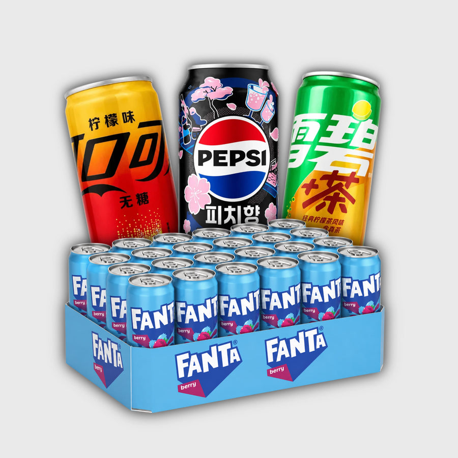 Import Drinks aus aller Welt