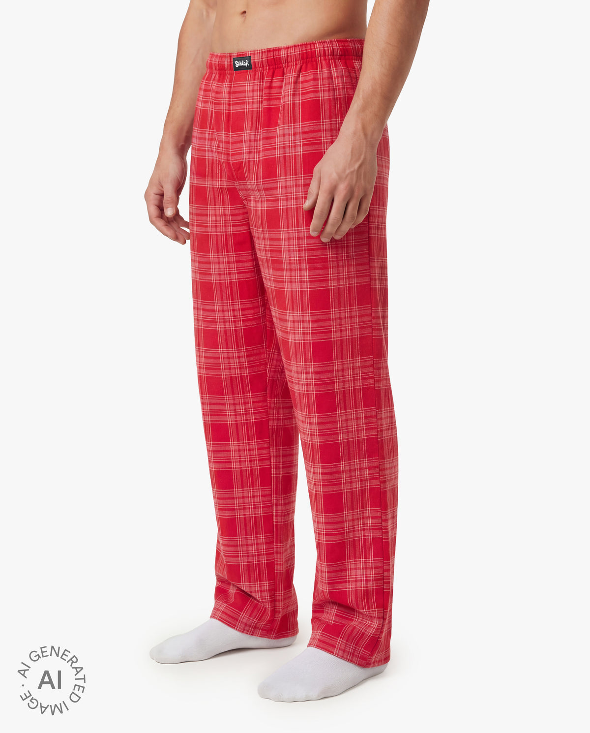 Schlafi Strawberry Pyjama-Hose (KI-generiert)
